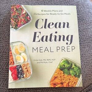 Clean Eating Meal Prep Book